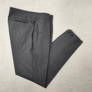 Bonobos Pants Mens 33x31 Gray Slim Jogger Elastic Waist Travel Tech Lightweight